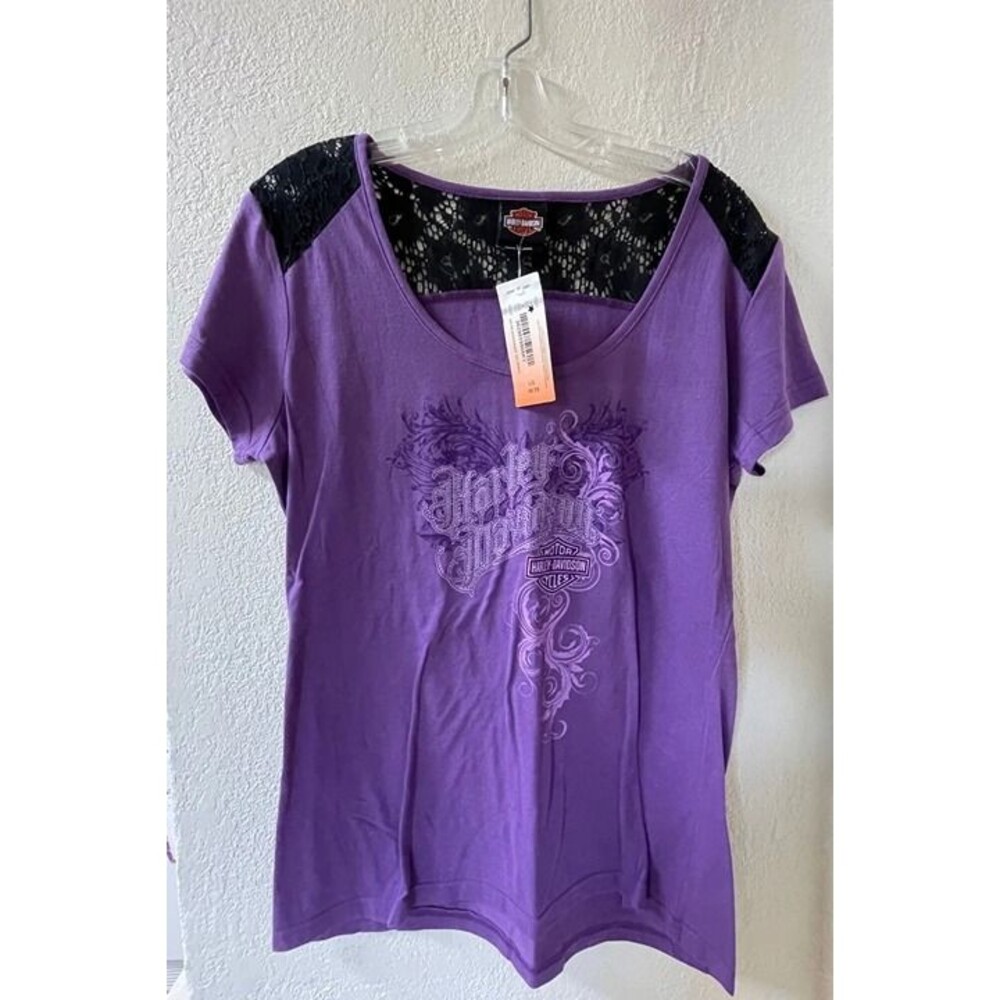 NWT Harley Davidson Purple Shirt